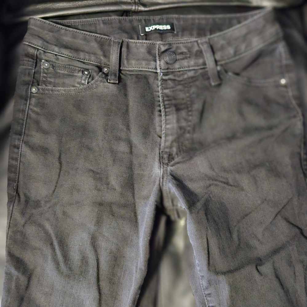 Express black jeans